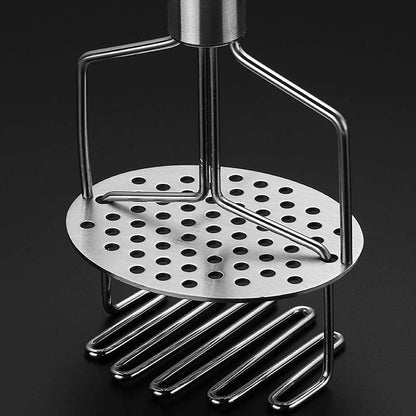 Potato Masher with Spring Stainless Steel